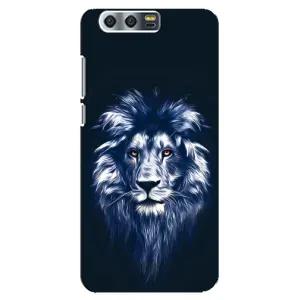 Чохол з картинкою ЛЕВ для Huawei Honor 9, Glory 9, STF (VPrint) (Синій Лев)