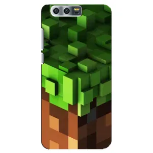 Чохол Майнкрафт на Huawei Honor 9, Glory 9, STF (AlphaPrint) Minecraft (текстура Майнкрафт)