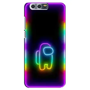 Чохли Амонг Ас для Huawei Honor 9, Glory 9, STF (AlphaPrint) (Яскравий скін)