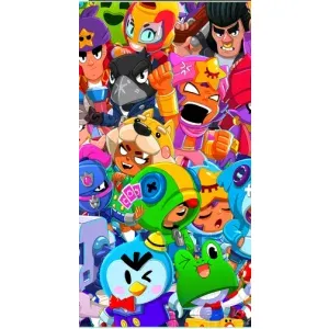 Чехлы Brawl Stars для Huawei Honor Magic 5 Lite 5G (AlphaPrint) (Герои Бравл Старс)
