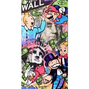 Чехлы с крутыми принтами для Huawei Honor Magic 5 Lite 5G - (PREMIUMPrint) (Monopoly man)