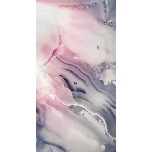 Мраморный чехол на Huawei Honor Magic 5 Lite 5G (VPrint) (Пурпурный Мрамор)