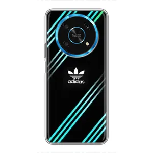 Чехлы Адидас для Huawei Honor Magic 6 Lite 5G (AlphaPrint) (Адидас с полосами)