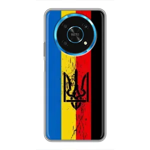 Украинские Чехлы для Huawei Honor Magic 6 Lite 5G с картинкой УПА (AlphaPrint) (Флаг УПА)