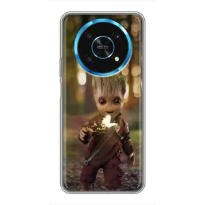 Чехол МАРВЕЛ для Хуавей Хонор Меджик 6 Лайт 5G (AlphaPrint) (I am Groot)