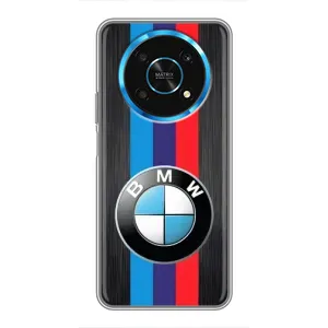 Чехол для Хуавей Хонор Меджик 6 Лайт 5G - с принтом БМВ (AlphaPrint) (Лого BMW)
