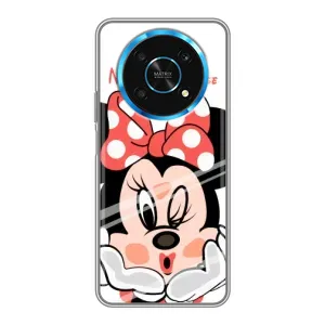 Эксклюзивный чехол для Huawei Honor Magic 6 Lite 5G (AlphaPrint - Мультяшные) (Маус Минни)