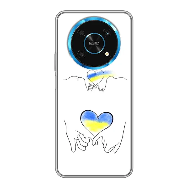 Чехол с принтом «Мир Украине» для Huawei Honor Magic 6 Lite 5G