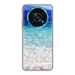 Силиконовый чехол с КАРТИНКАМИ лето для Huawei Honor Magic 6 Lite 5G (AlphaPrint) (Море)