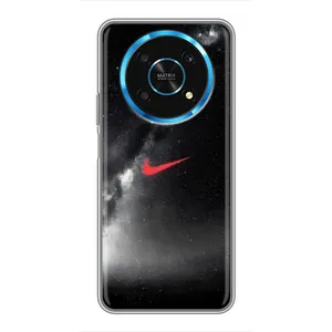 Чехол для Huawei Honor Magic 6 Lite 5G - с принтом Найк (AlphaPrint) (Найк красный)
