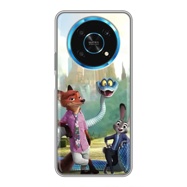 Чохол з принтом «Герої мультфільму Зоотрополіс» для Huawei Honor Magic 6 Lite 5G