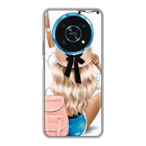 Чехол с печатью для Huawei Honor Magic 6 Lite 5G - (Мода) (AlphaPrint) (Путешествие)