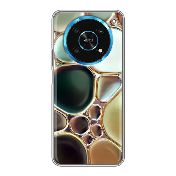 Чехол с принтом «Радужный Мрамор» для Huawei Honor Magic 6 Lite 5G