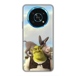 Чохол з мультфільмом Шрек на Huawei Honor Magic 6 Lite 5G (Шрек та Осел)