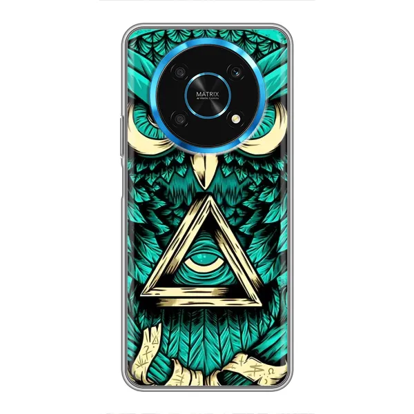 Чехол с принтом «Сова с глазом» для Huawei Honor Magic 6 Lite 5G Чехол с принтом «Сова с глазом» для Huawei Honor Magic 6 Lite 5G