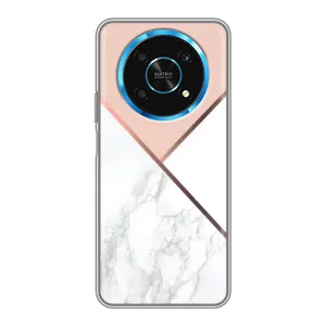 Чехол с принтом «Тройной мрамор» для Huawei Honor Magic 6 Lite 5G