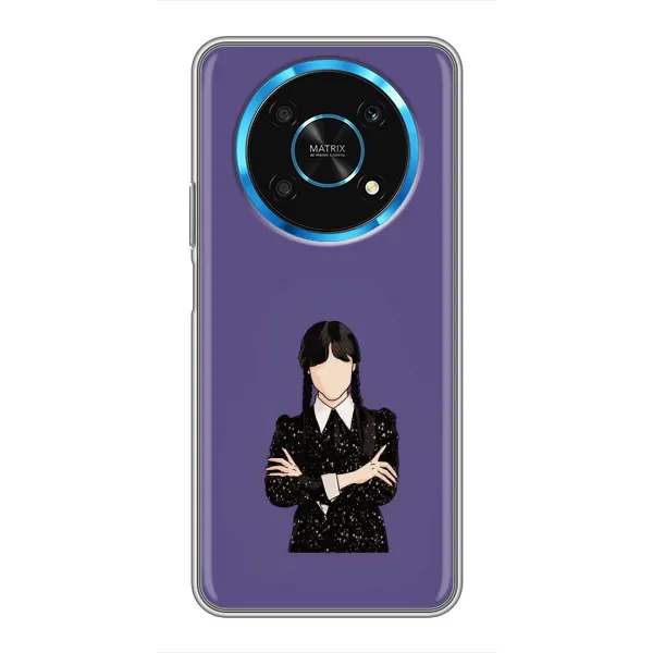 Чохол з принтом «Венздей у чорному» для Huawei Honor Magic 6 Lite 5G Чохол з принтом «Венздей у чорному» для Huawei Honor Magic 6 Lite 5G