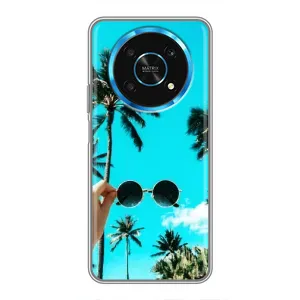 Силиконовый чехол с КАРТИНКАМИ лето для Huawei Honor Magic 6 Lite 5G (AlphaPrint) (Взгляд лето)