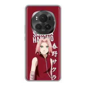 Чехлы Персонажи Аниме Наруто для Huawei Honor Magic 6 Pro (AlphaPrint) (Аниме Сакура)