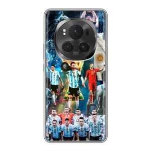 Чехлы Месси для Huawei Honor Magic 6 Pro (AlphaPrint) (Аргентина Месси)