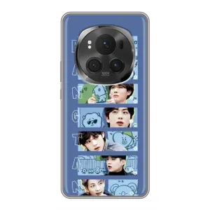 Чехлы BTS для Huawei Honor Magic 6 Pro (AlphaPrint) (Bangtan)