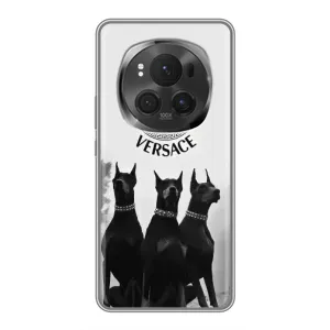 Чехлы VERSACE для Хорон Меджик 6 Про (PREMIUMPrint) (Доберман Версаче)