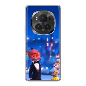 Чехол Зоотрополіс на Huawei Honor Magic 6 Pro (Романтический вечер Зверополис)