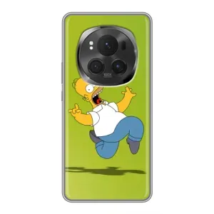 Чехол с Симпсонами для Huawei Honor Magic 6 Pro (VPrint) (Гомер Симпсон)