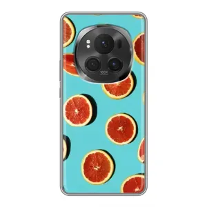 Чехлы с Фруктами для Huawei Honor Magic 6 Pro (VPrint) (Грейпфрут)