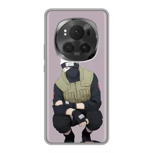 Чехлы Персонажи Аниме Наруто для Huawei Honor Magic 6 Pro (AlphaPrint) (Какаши)