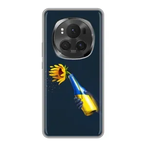 Чехол для Патриота Украины Huawei Honor Magic 6 Pro - (AlphaPrint) (Коктейль молотова)