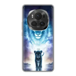 Чехол со Львом для Huawei Honor Magic 6 Pro (VPrint) (Маленький лев)