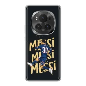 Чехлы для Huawei Honor Magic 6 Pro (Leo чемпион) (AlphaPrint) (Messi ПСЖ)