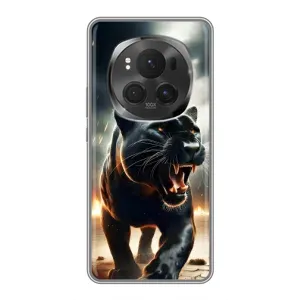 Чехол с картинкой «Хищники» для Huawei Honor Magic 6 Pro (Черная пантера)