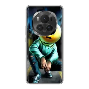 Чехол для Хорон Меджик 6 Про - (AlphaPrint) с печатью (ТОП продаж) (Парень смайл)
