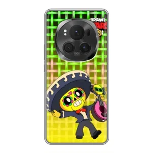 Чехлы Brawl Stars для Huawei Honor Magic 6 Pro (AlphaPrint) (Поко в самбреро)
