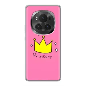 Чехол с картинкой (Стильные) для Хорон Меджик 6 Про - (AlphaPrint) (Princess)