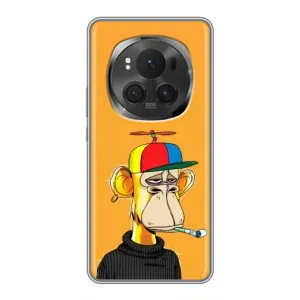 Чехлы с Обезьянами NFT для Huawei Honor Magic 6 Pro (AlphaPrint) (Скучающая Обезьяна NFT)