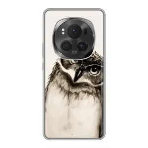 Чехол с птицами на Huawei Honor Magic 6 Pro (VPrint) (Сова)