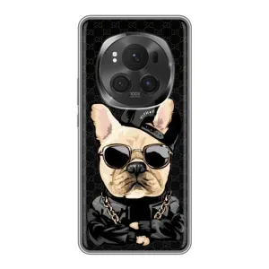 Чехлы с крутыми принтами для Huawei Honor Magic 6 Pro - (PREMIUMPrint) (Стильная собака)