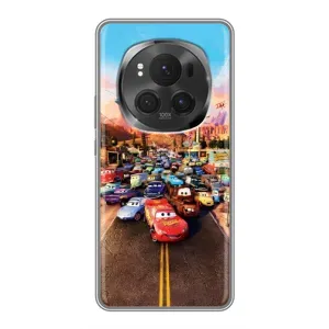 Силіконовий чохол Маквін для Huawei Honor Magic 6 Pro (Тачки на трасі)