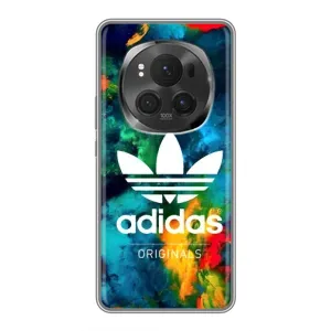 Чехлы Адидас для Huawei Honor Magic 6 Pro (AlphaPrint) (Яркий Адидас)