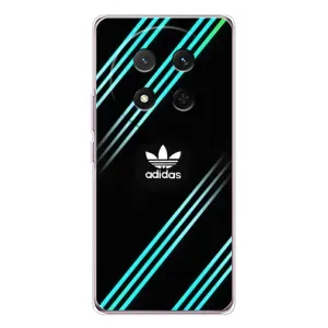Чохли Адидас для Huawei Honor Magic 7 Lite (AlphaPrint) (Адідас з полосами)