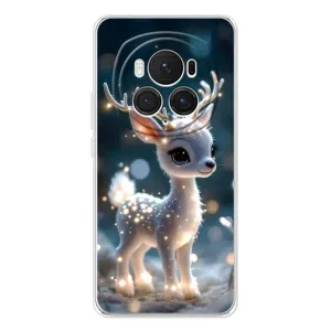 Яскравий чохол для Huawei Honor Magic 7 Pro з Зимові Оленята