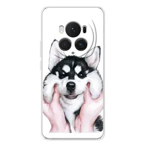 Чохли з собаками для Huawei Honor Magic 7 Pro (VPrint) (Радісний Хаскі)