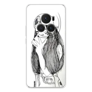 Чохол з друком для Huawei Honor Magic 7 Pro - (Мода) (AlphaPrint) (Фото дівчини)