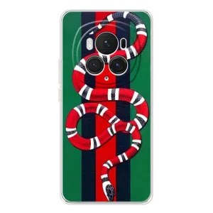 Чехлы ГУЧЧИ для Хоно Меджик 7 Про (AlphaPrint) (Gucci змия)