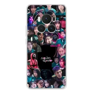 Чохол з принтом «Колаж Гра кальмара» для Huawei Honor Magic 7 Pro
