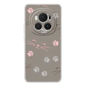 Чохол з малюнком кіт на Huawei Honor Magic 7 Pro (Лапи і вуса)