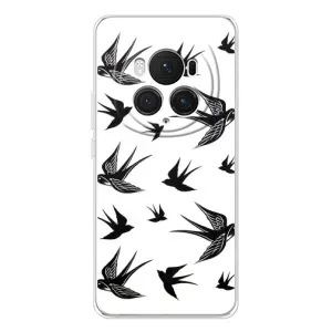 Чохол з пташками на Huawei Honor Magic 7 Pro (VPrint) (Ластівки)
